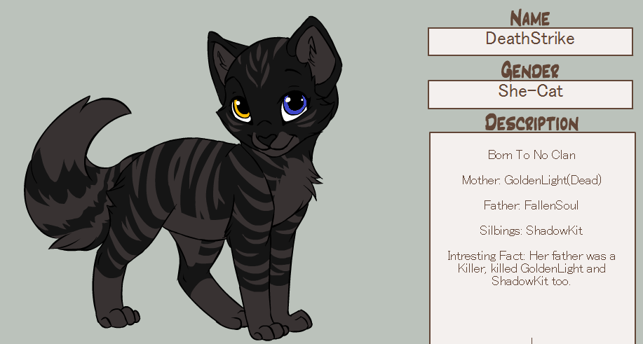What is your Warrior name?  Warrior cats art, Warrior cats, Warrior cat  drawings